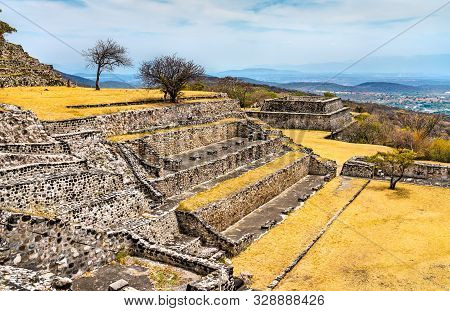 Xochicalco Archaeological Site, Unesco World Heritage In Morelos, Mexico