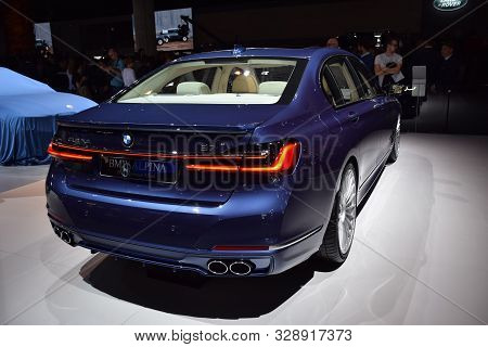 Frankfurt, Germany, September 09-2019: Bmw Alpina B7 Langversion Allrad Iaa Masse 2019