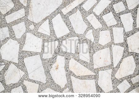 Background Texture Of Tiled Flooring. Building Materials For The Floor.