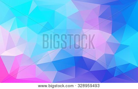 Low Poly Background Colorful Color, Multcolor Wallpaper Pattern
