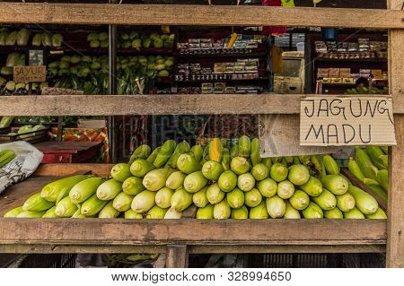 Cameron Highlands Malaysia. March 10 2019. A View Of A Local Vegetable Market Stall At The Kea Farm 