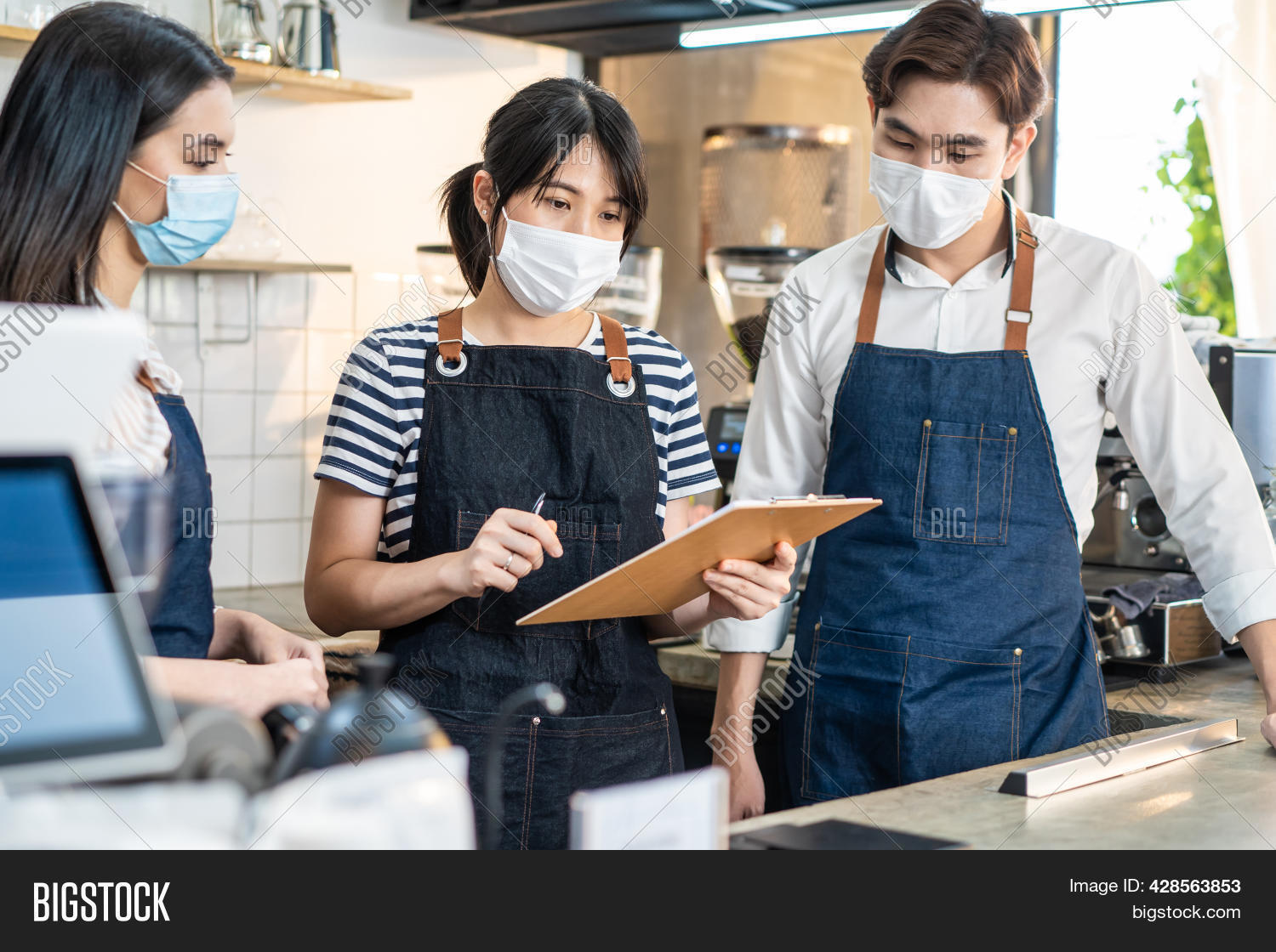 Asian Cafe Manager Image & Photo (Free Trial) | Bigstock