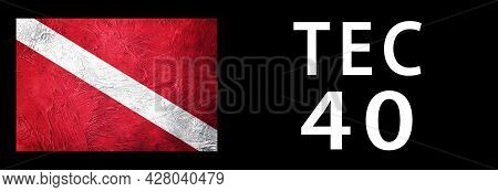 Tec 40, Diver Down Flag, Scuba Flag, Scuba Diving