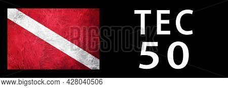 Tec 50, Diver Down Flag, Scuba Flag, Scuba Diving