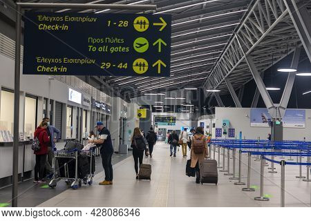 New Terminal Of Thessaloniki Makedonia International Airport