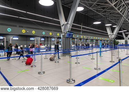 New Terminal Of Thessaloniki Makedonia International Airport