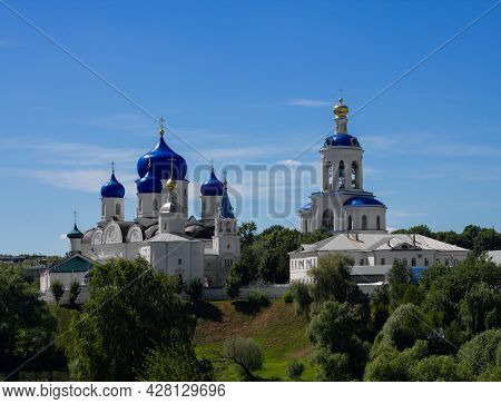 Russia, Vladimir Region, Bogolyubovo, June 2021: St. Bogolyubsky Convent In Bogolyubovo