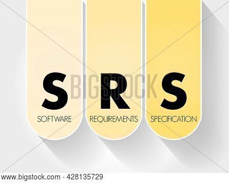 Srs - Software Requirements Specification Acronym, Technology Concept Background
