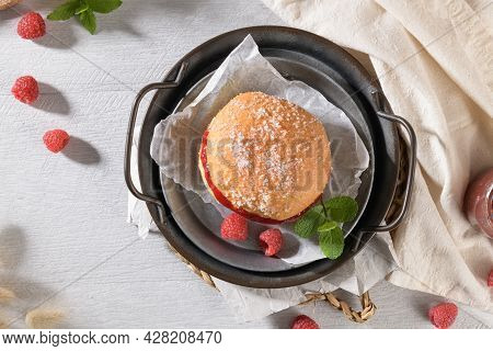 Portuguese Fried Dough With Sugar