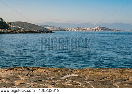 Kusadasi,aydin,turkey- July 19,2021.the View From Pinebay Holiday Village And Resort In Kusadasi, In