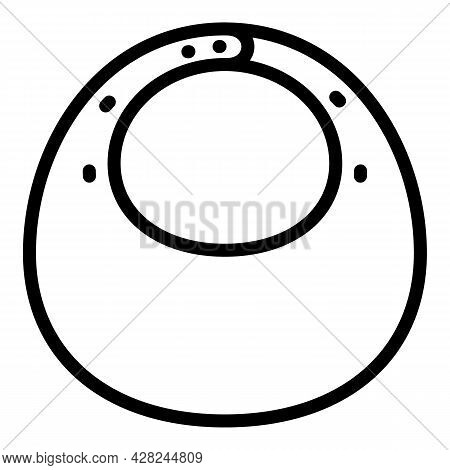 Baby Food Clothes Icon. Outline Baby Food Clothes Vector Icon For Web Design Isolated On White Backg