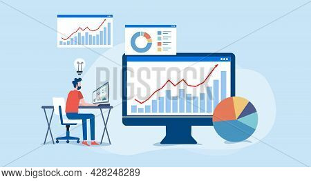 Business Technology Cloud Computing Service Concept And Datacenter Storage Server Connect On Cloud W
