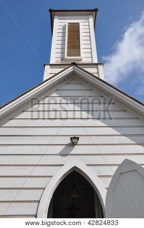 Father Damien's Church in Molokai, Hawaii