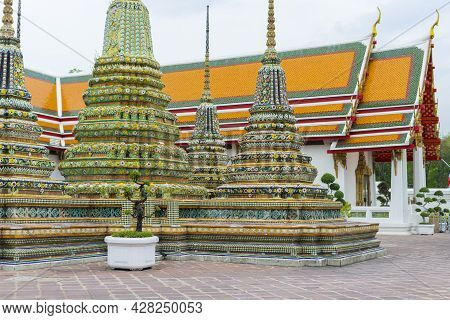 Wat Pho, Temple Of The Reclining Buddha, Its Official Name Is Wat Phra Chetuphon Wimon Mangkhalaram 