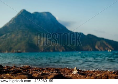 Beautiful Adrasan Sea And Mountain View, Turkey