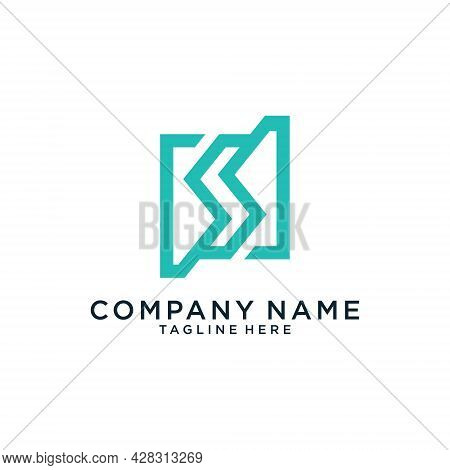 Initial Letter S Vector Logo Design Concept.