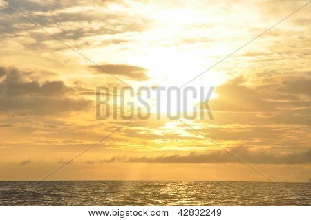 Sunset in Hawaii