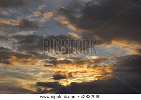 Sunset in Hawaii