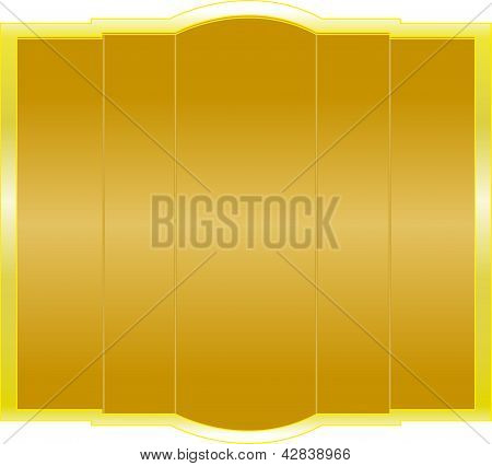 Fondo marrón con un alcance de oro