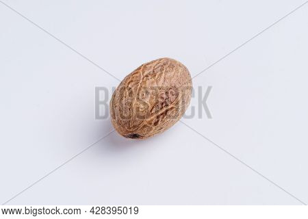 Nutmeg (myristica Fragrans) Closeup