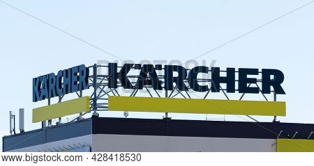Tyumen, Russia-june 08, 2021: Karcher Is A German Company That Operates Worldwide And Is Known For I