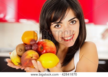 Alimentation à partir de femme