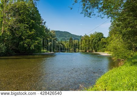 Beautiful Landscape In Canyon Of Kupa River In Gorski Kotar, Croatia