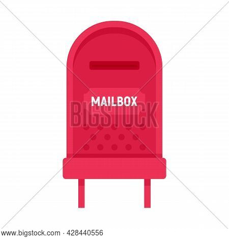 Letterbox Icon. Flat Illustration Of Letterbox Vector Icon Isolated On White Background