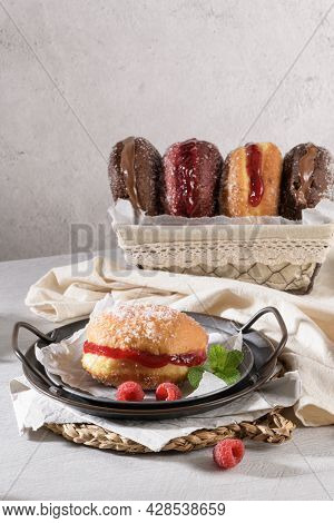Portuguese Fried Dough With Sugar