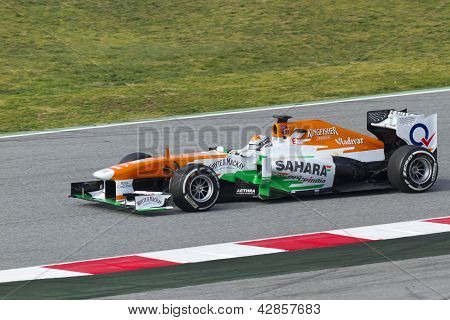 Formula One Teams Test dage på Catalunya kredsløbet