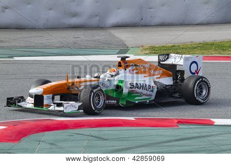 Formula One Teams Test dage på Catalunya kredsløbet