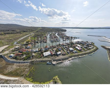 Aerial Panorama Of Chengene Skele - Fishing Village (ribarsko Selishte) Near City Of Burgas, Bulgari