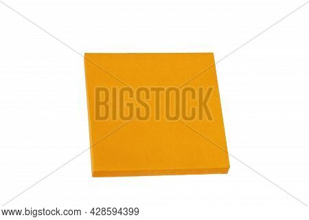 School Supplies, Note Paper Blank Sheet, Sticky Note, Paper And Notebook Page.