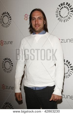 BEVERLY HILLS - MAR 12:  Timm Sharp arriving at the Paleyfest 2011 event honoring Freaks and Geeks/Undeclared in Beverly Hills, California on March 12, 2011.