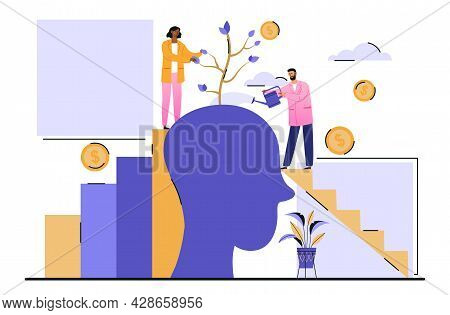 Mentoring And Coaching, Human Potential Progress Concepts. Business Guide, Financial Development, Ed