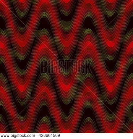 Seamless Colorful Striped Pattern, Color Paper, Artistic Pattern Illustration