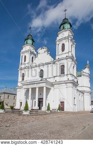 Shrine, The Basilica Of The Virgin Mary In Chelm In Eastern Poland Near Lublin