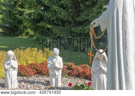 Chelm, Poland, Juny 5, 2019: Shrine, The Basilica Of The Virgin Mary In Chelm In Eastern Poland Near