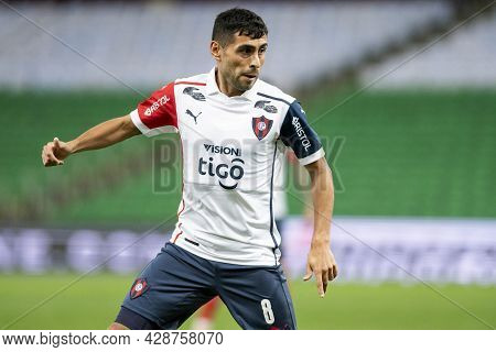 Rio, Brazil - August 3, 2021: Federico Carrizo Player In Match Between Fluminense Vs Cerro Porteno B