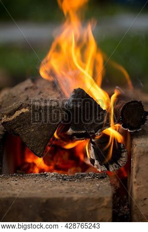 The Fire Of The Hearth, Comfort And Warmth In The Surest Silence