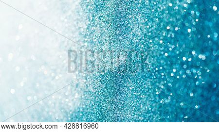 Sparkly teal glitter background design