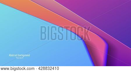 Abstract 3d Background With Volume Plates Or Slubs On Top Of Each Other Forming Steps, Volume Pinkis