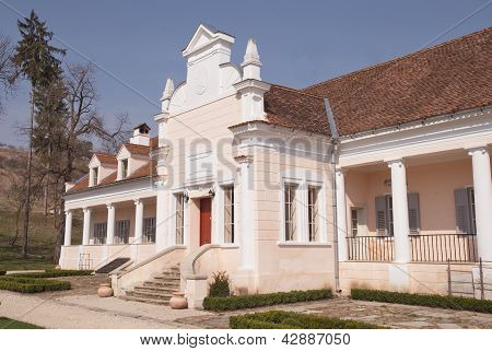 beautiful Apafi Palace, Maranclav, Romania