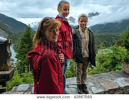 Plansee-Sommerlandschaft (Ã–sterreich).