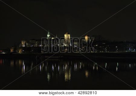 Královský hrad Wawel v Polsku