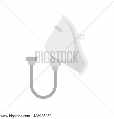 Anesthesia Mask Icon. Flat Illustration Of Anesthesia Mask Vector Icon Isolated On White Background