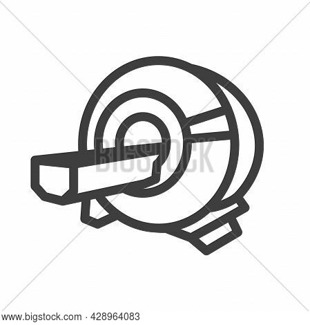 Mri Or Cat Scan Icon For Computed Tomography Or Ct Tech Ideas