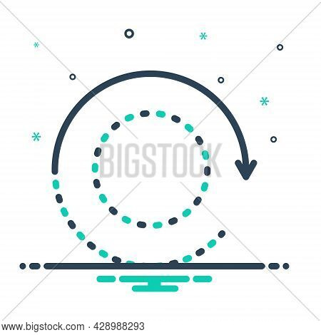 Mix Icon For Refresh Exhilarate Reinvigorate Rejuvenate Replenish Freshen Circular Rotate Reload Rep