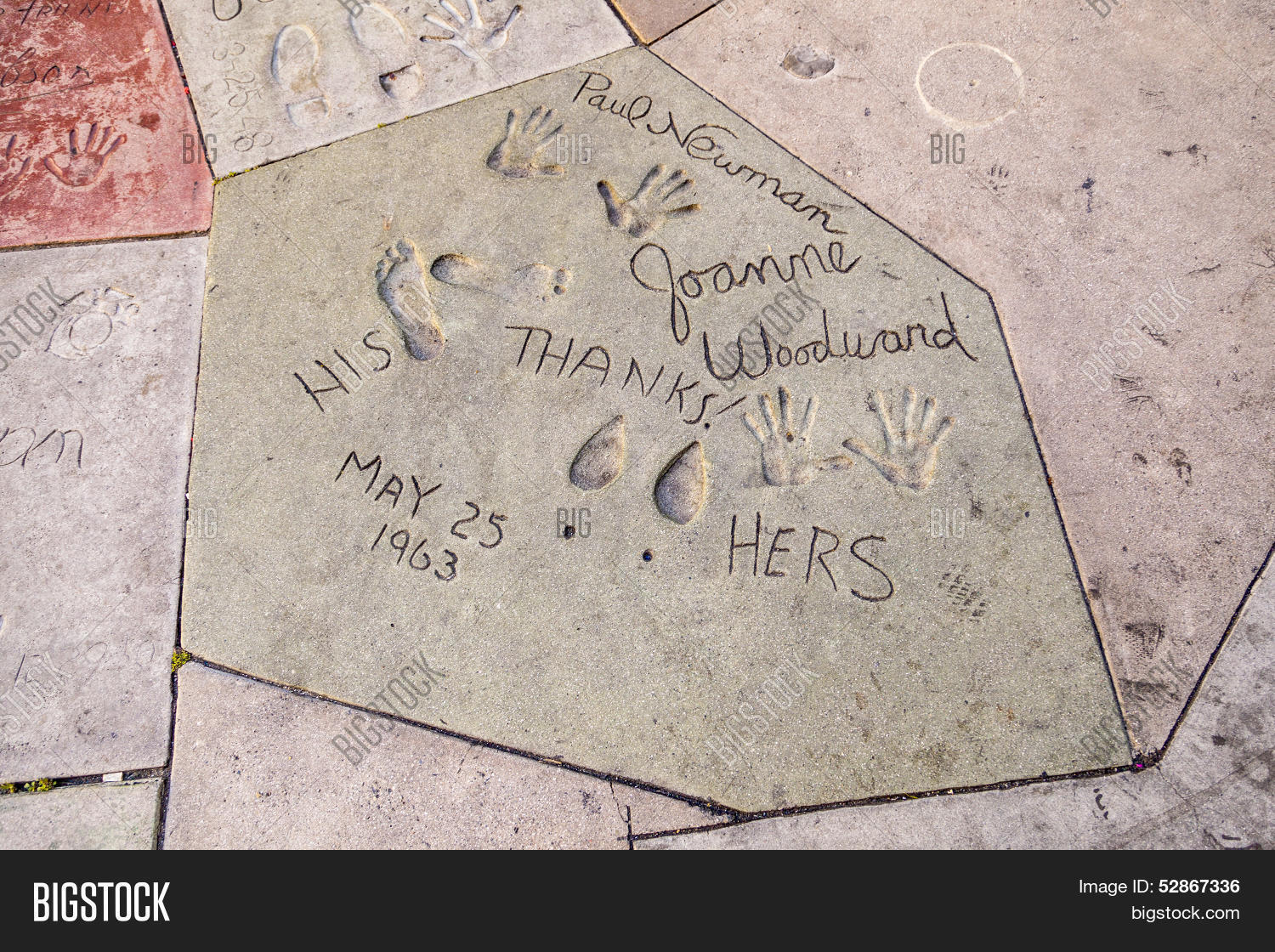 Handprints Hollywood Image & Photo (Free Trial) Bigstock