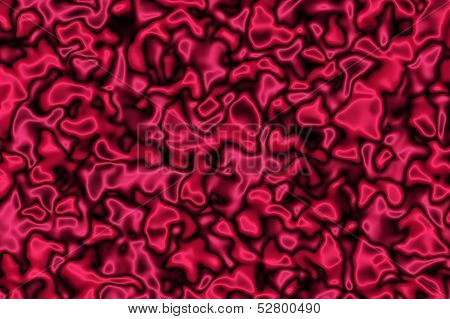 Glittering squiggles background - crimson.